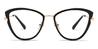 Black Samira - Cat Eye Glasses