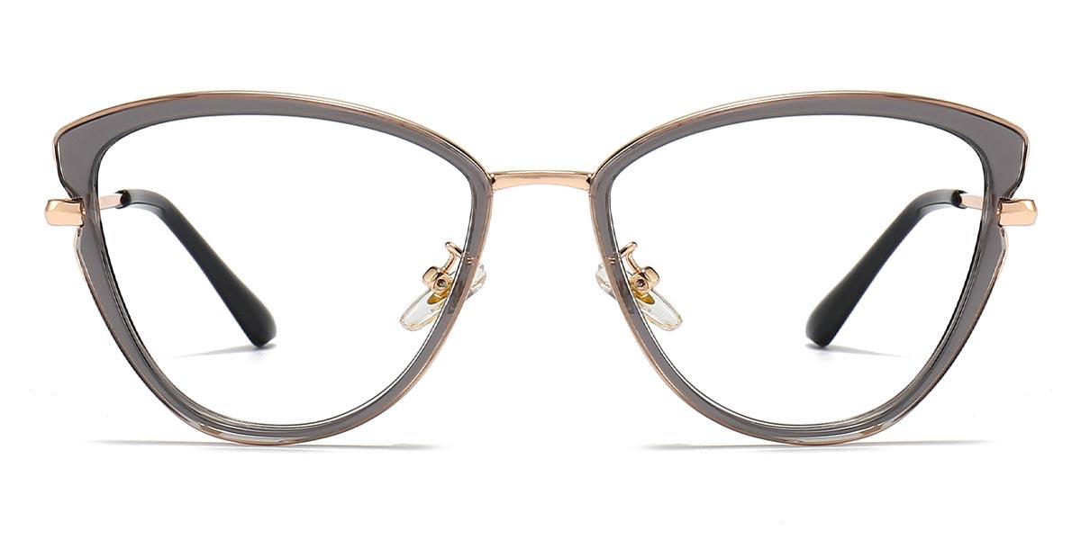 Grey Samira - Cat Eye Glasses