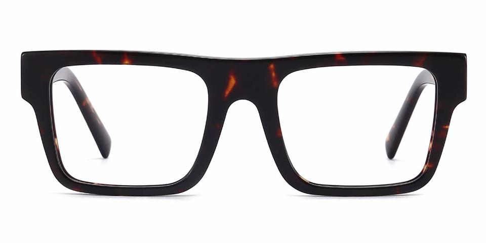 Tortoiseshell Eloise - Rectangle Glasses