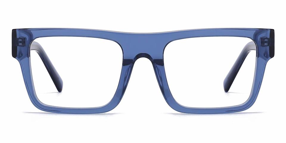 Blue Eloise - Rectangle Glasses