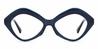 Navy Hadley - Cat Eye Glasses