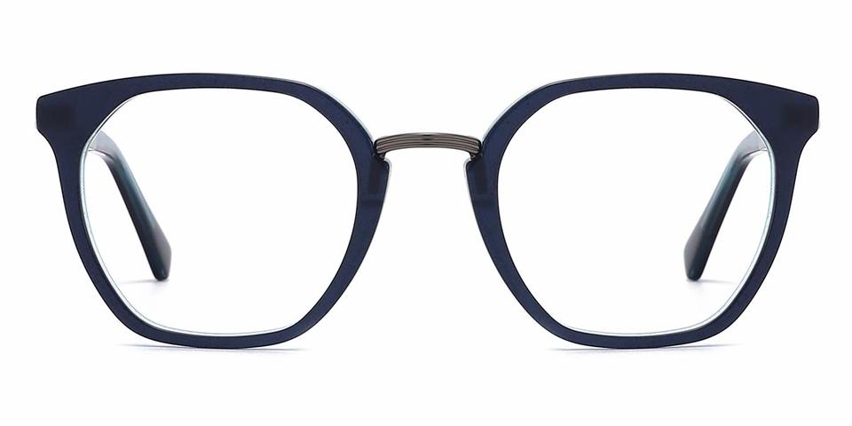 Navy Connor - Oval Glasses