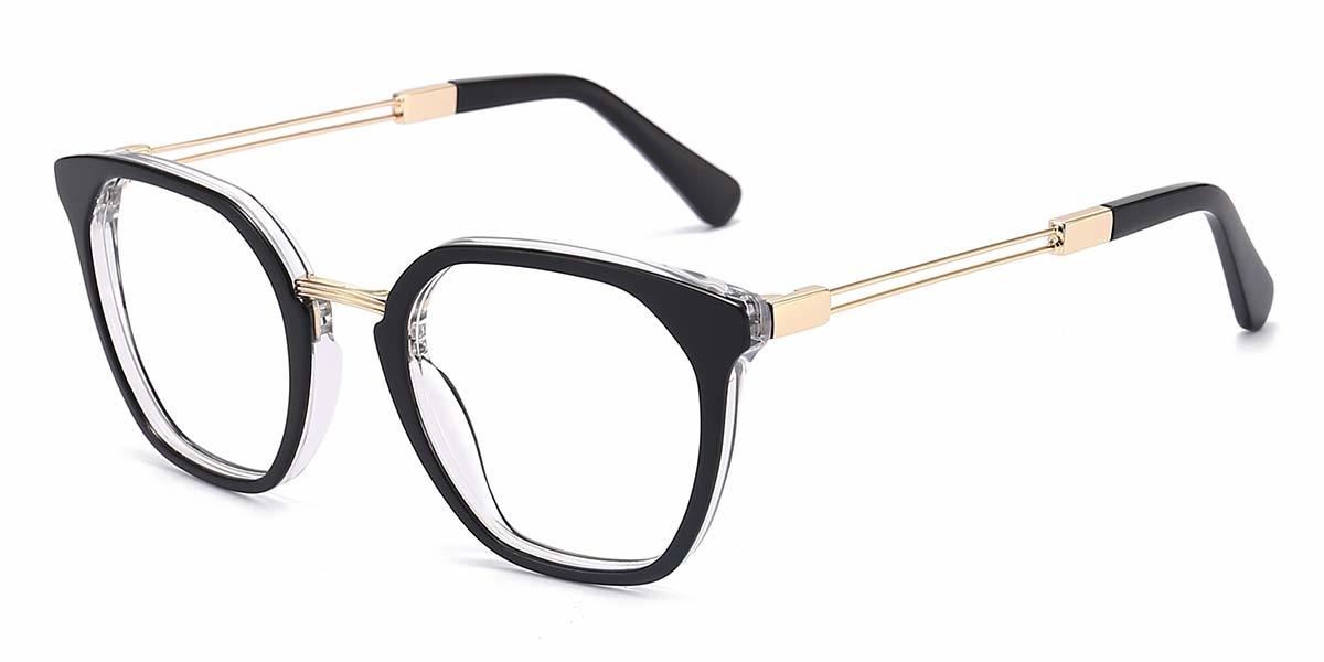 Black Connor - Oval Glasses