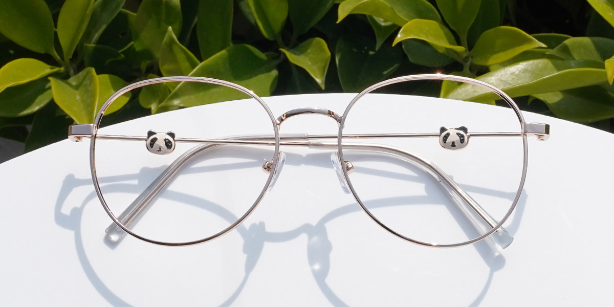 Silver - Round Glasses - Imani