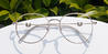 Silver Imani - Round Glasses