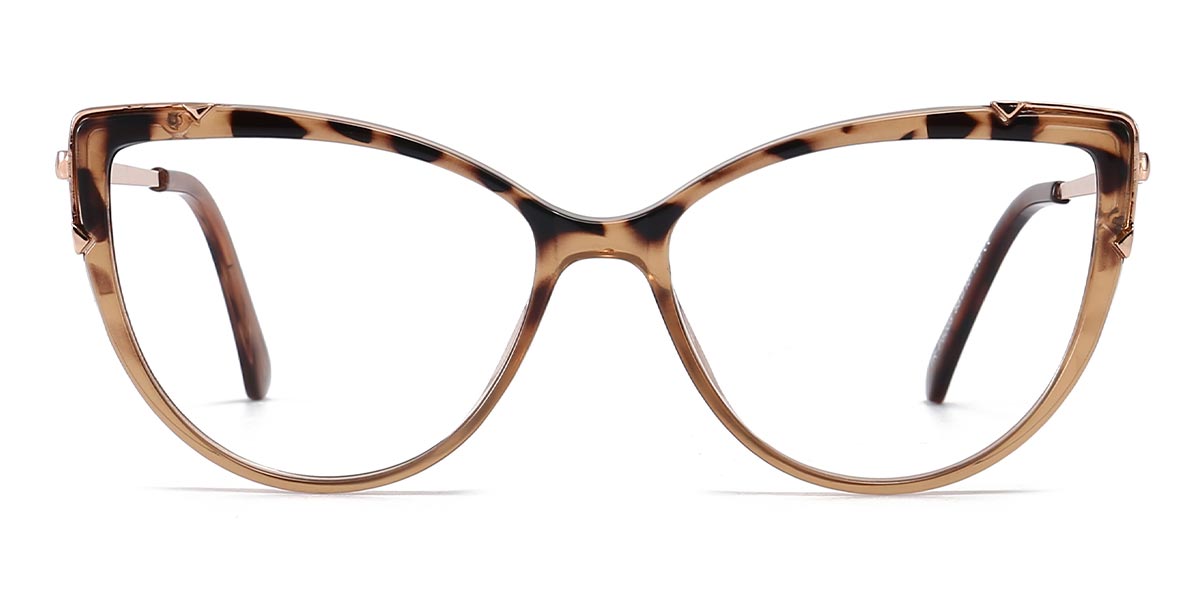 Tortoiseshell - Cat eye Glasses - Diego