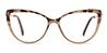 Brown Tortoiseshell Diego - Cat Eye Glasses