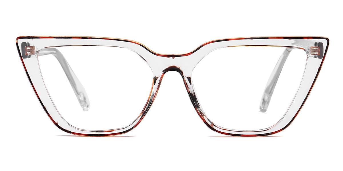 Clear Tortoiseshell Alani - Cat Eye Glasses