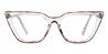 Clear Tortoiseshell Alani - Cat Eye Glasses