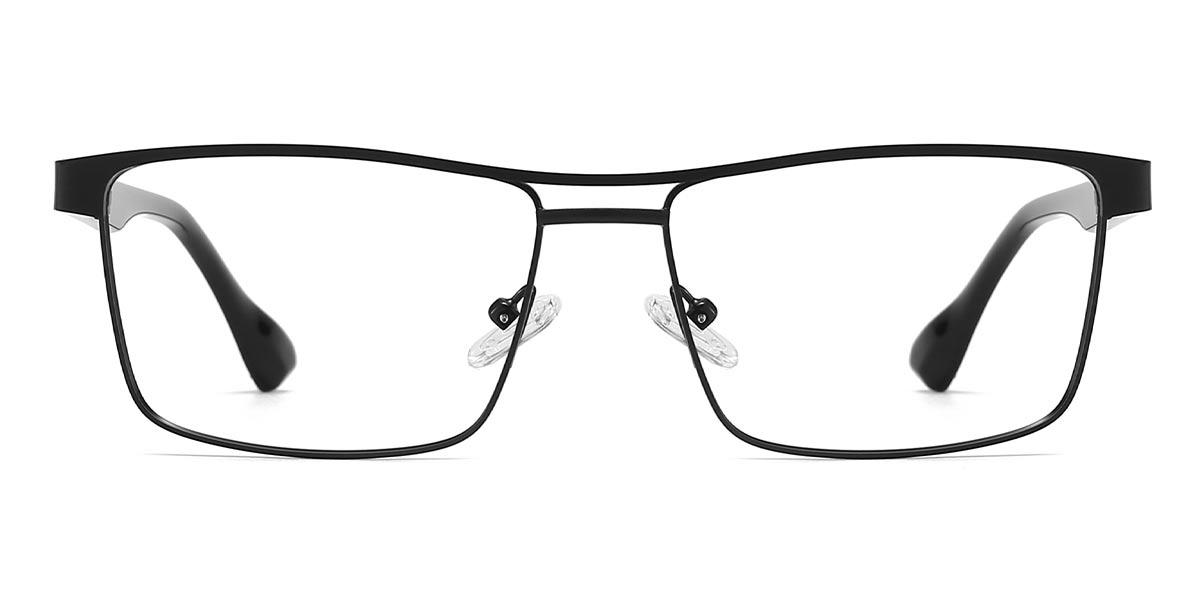 Black Finley - Rectangle Glasses