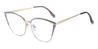 Gold Purple Kaison - Cat Eye Glasses