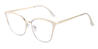 Gold Tawny Kaison - Cat Eye Glasses