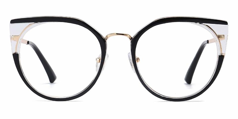 Black Clear Callum - Cat Eye Glasses