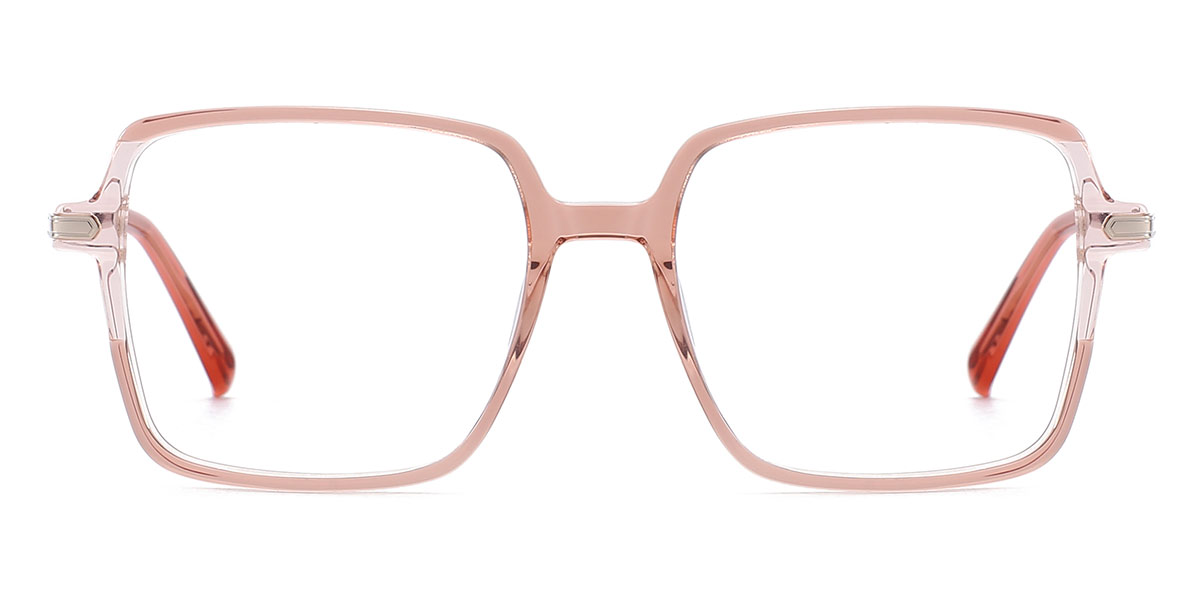 Nude Pink - Square Glasses - Karson