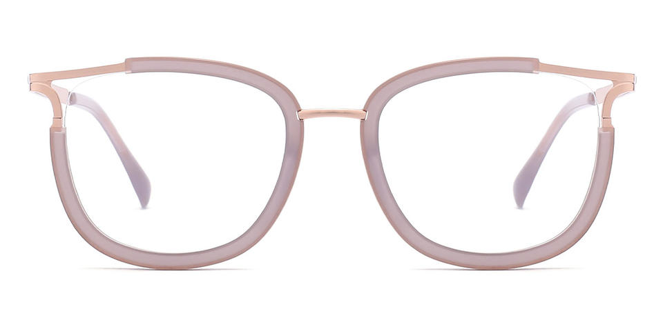 Purple Fatima - Square Glasses