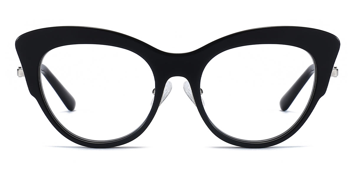 Black - Cat eye Glasses - Charli