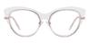 Clear Charli - Cat Eye Glasses