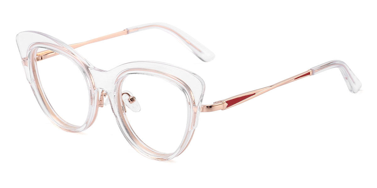 Clear Charli - Cat Eye Glasses