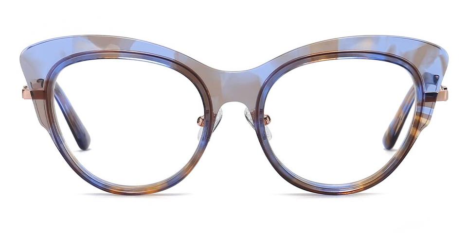 Blue Orange Charli - Cat Eye Glasses