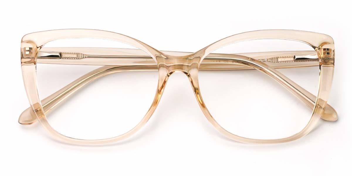 Champagne Haidee - Cat Eye Glasses