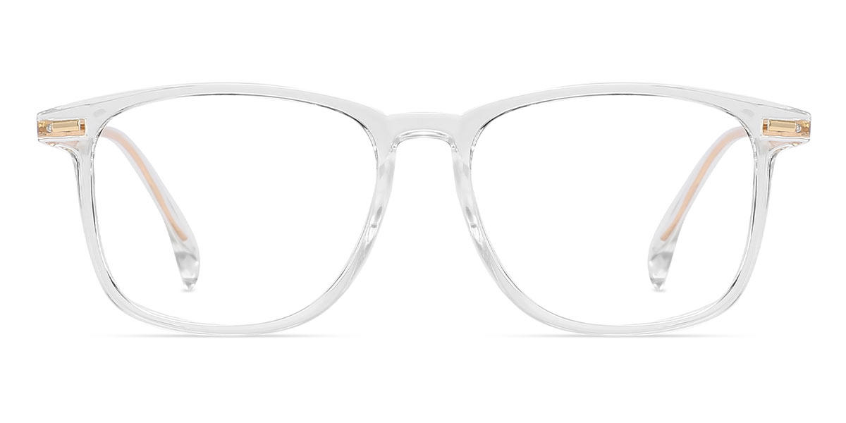 Clear Nellie - Rectangle Glasses