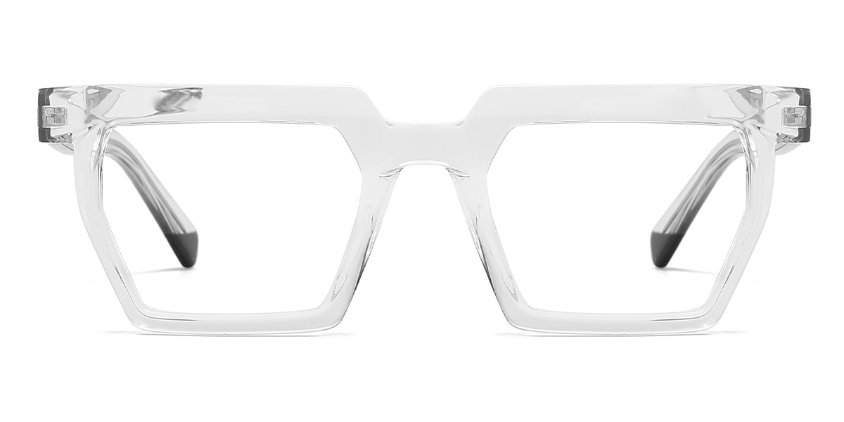 Transparent - Rectangle Glasses - Neo