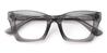 Grey Laelia - Rectangle Glasses