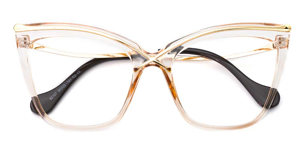 Tawny - Cat eye Glasses - Azalea