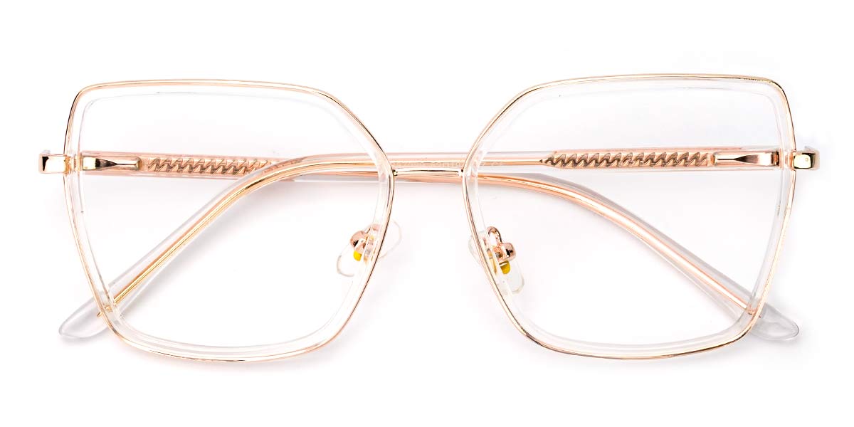 Clear - Square Glasses - Minda