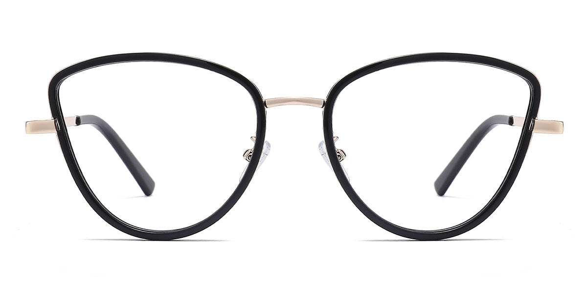 Black Derrick - Cat Eye Glasses