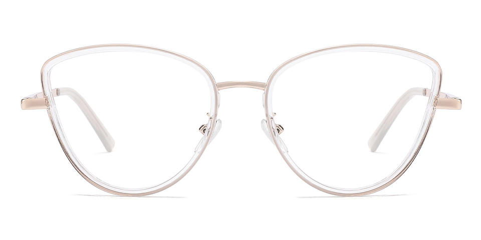 Clear Derrick - Cat Eye Glasses