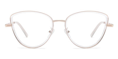 Transparent - Cat eye Glasses - Derrick