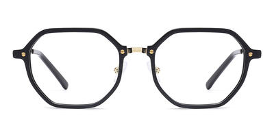 Black - Rectangle Glasses - Blaire
