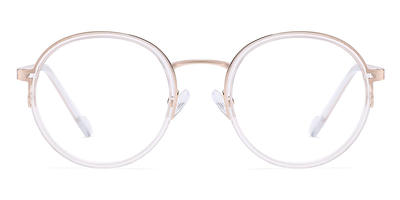 Transparent - Round Glasses - Remi
