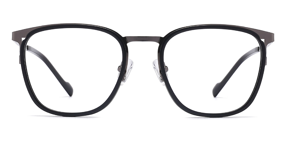 Black - Rectangle Glasses - Joelle