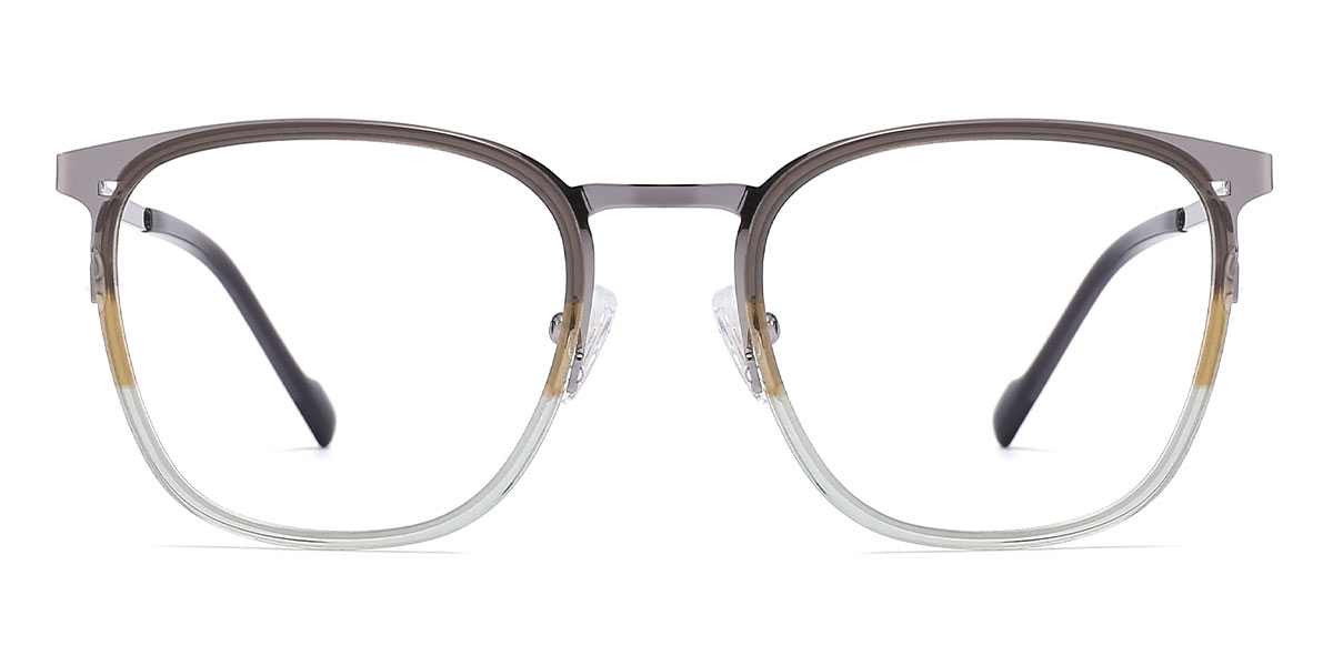 Grey - Rectangle Glasses - Joelle