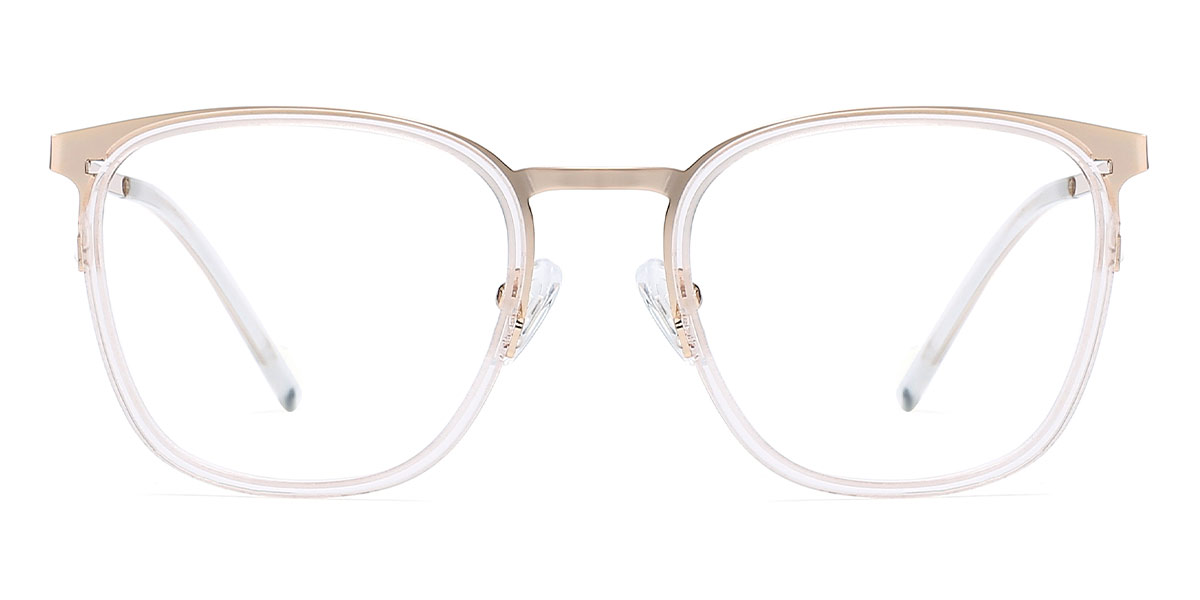 Transparent - Rectangle Glasses - Joelle