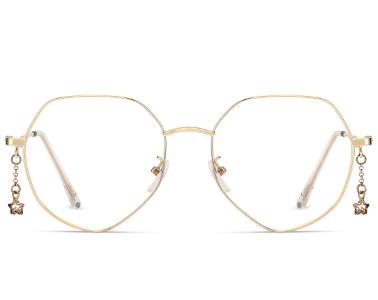 Gold Frame Glasses