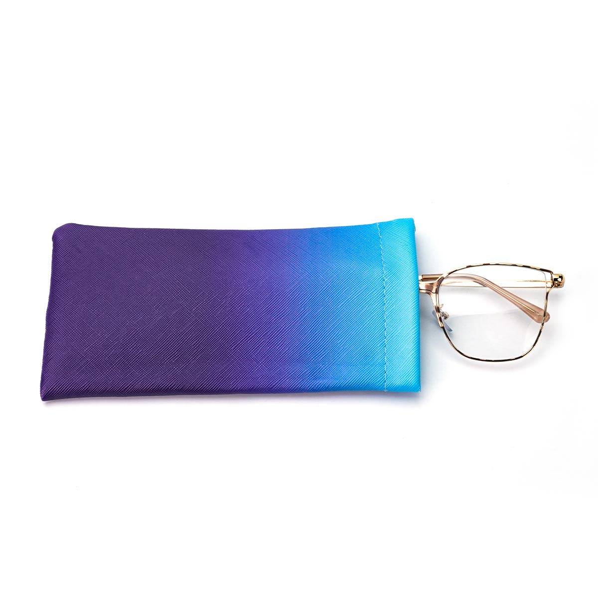 Blue Purple Eyeglass Chain - Dillon