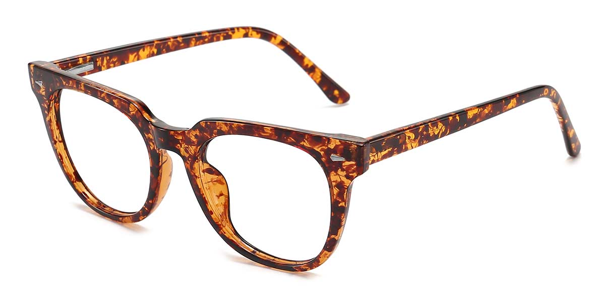 Tortoiseshell - Oval Glasses - Paisley