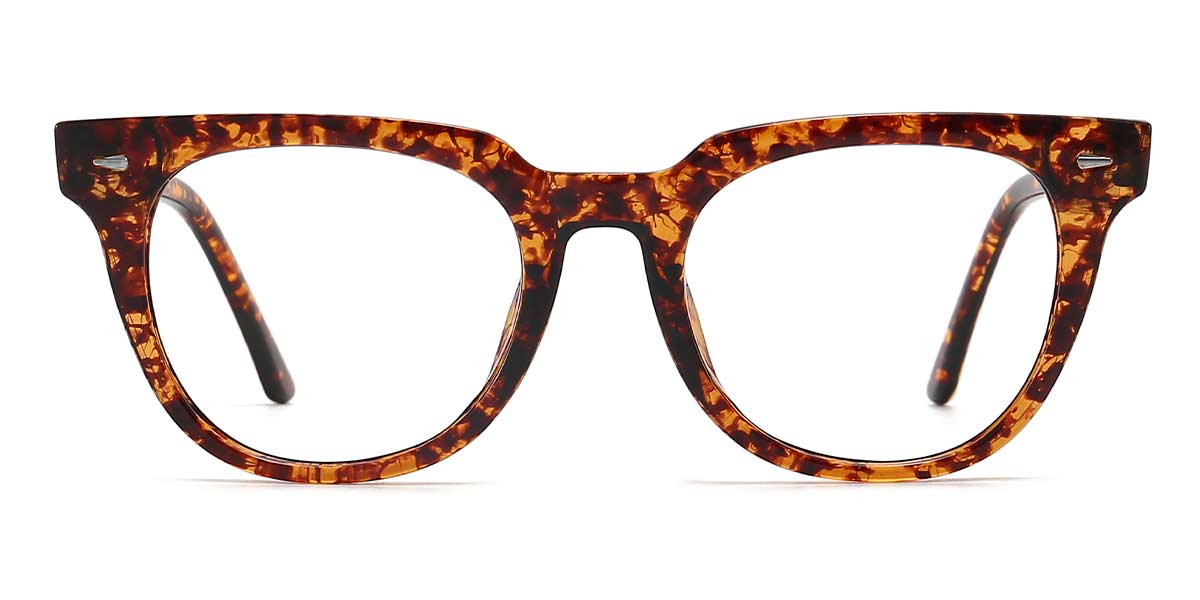 Tortoiseshell - Oval Glasses - Paisley