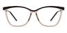 Black Tawny Imran - Rectangle Glasses