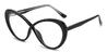 Black Vinny - Oval Glasses
