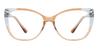 Orange Baby Blue Dhriti - Cat Eye Glasses