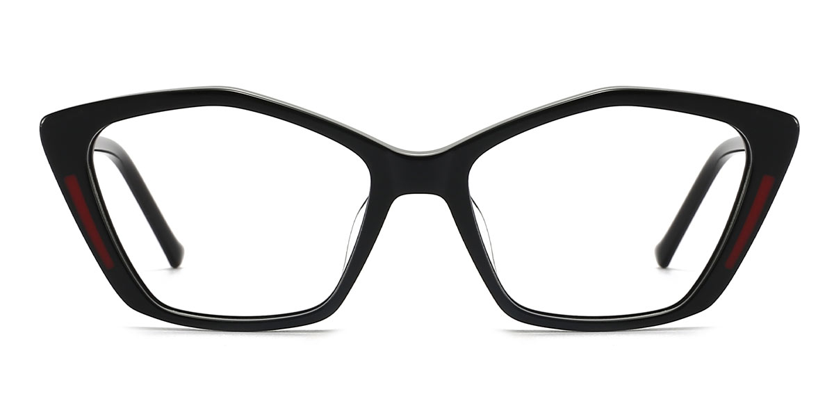 Black - Cat eye Glasses - Jazmin