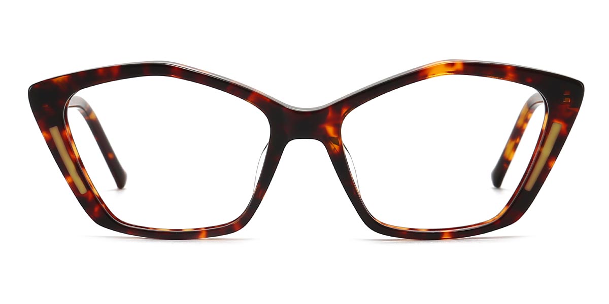 Tortoiseshell - Cat eye Glasses - Jazmin