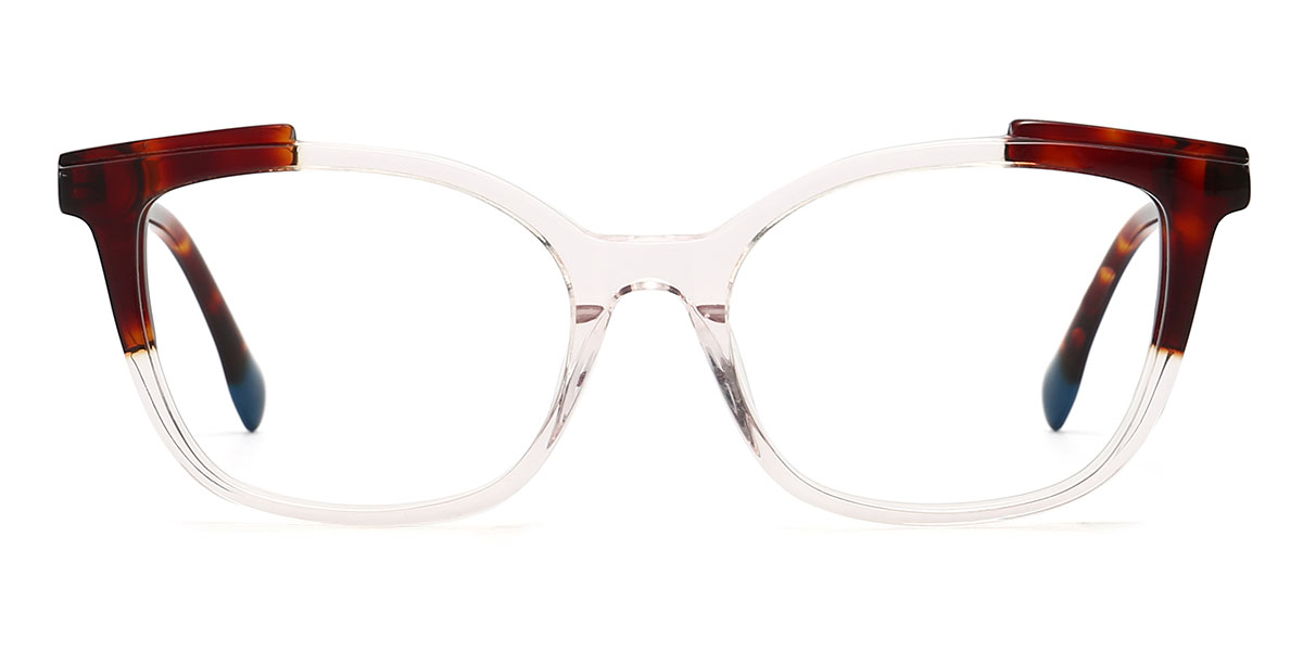 Transparent - Rectangle Glasses - Blaine