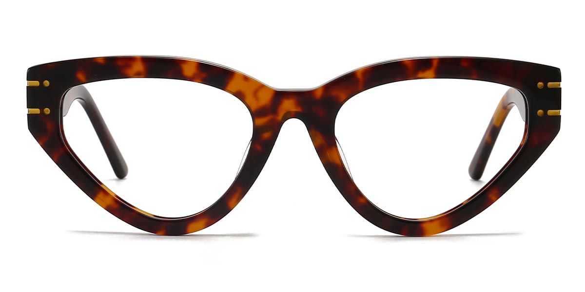 Tortoiseshell - Cat eye Glasses - Maison