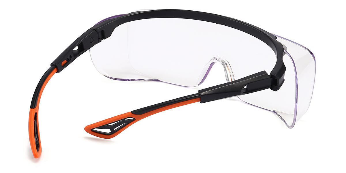 Black Transparent Anne - Safety Glasses