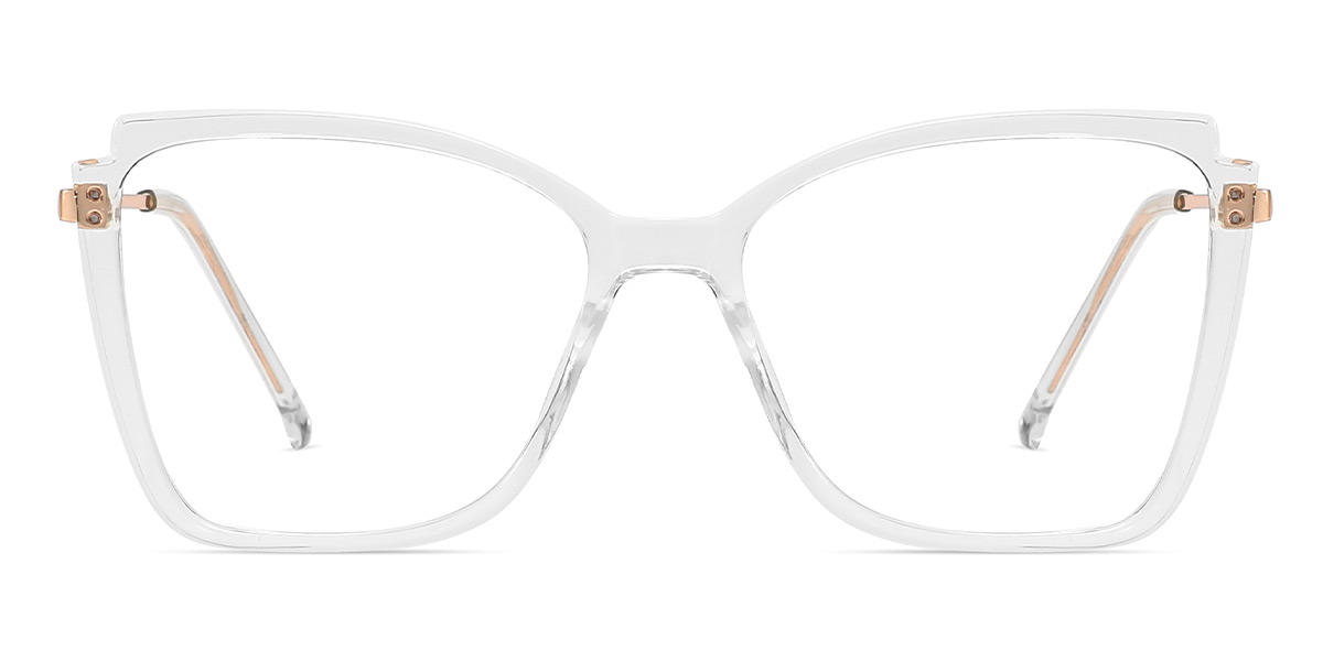 Clear Caleb - Square Glasses
